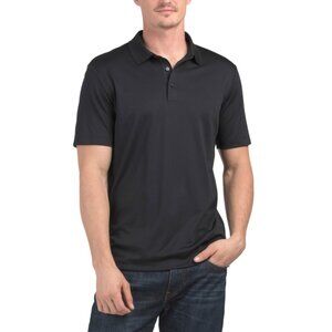 THEORY Black Atlas Pique Polo